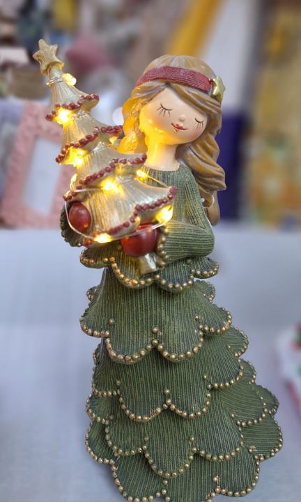 Ángel para árbol de Navidad en Adornalia